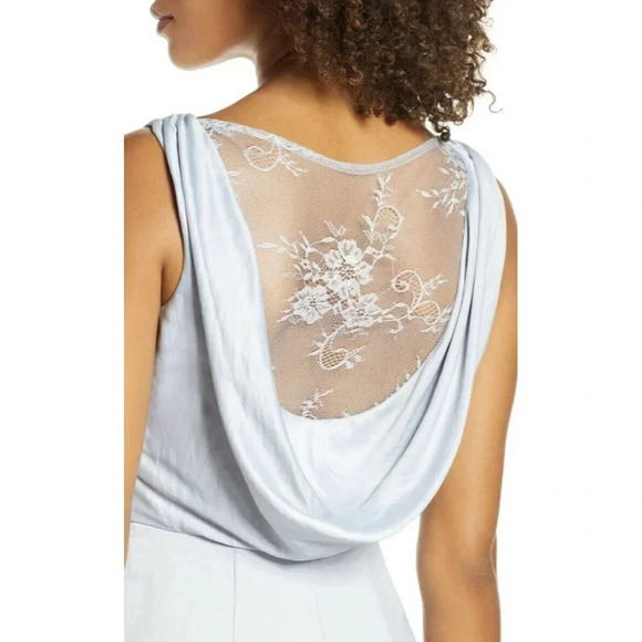 Chi Chi London Baby Blue Formal Gown - Picture 4 of 10